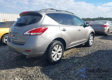 2012 Nissan Murano Sv from USA, damaged, VIN JN8AZ1MU3CW114092